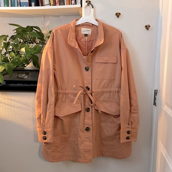 Universal Thread Jackets & Blazers - NWT Universal Thread Orange Trench Utility Jacket